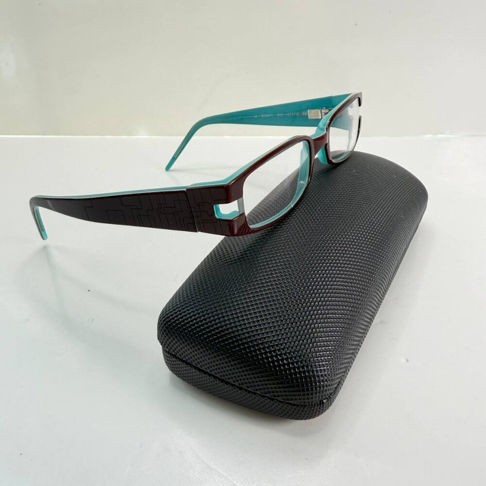 KINTO Belgium 9550KG Eyeglasses – Burgundy / Teal Frame